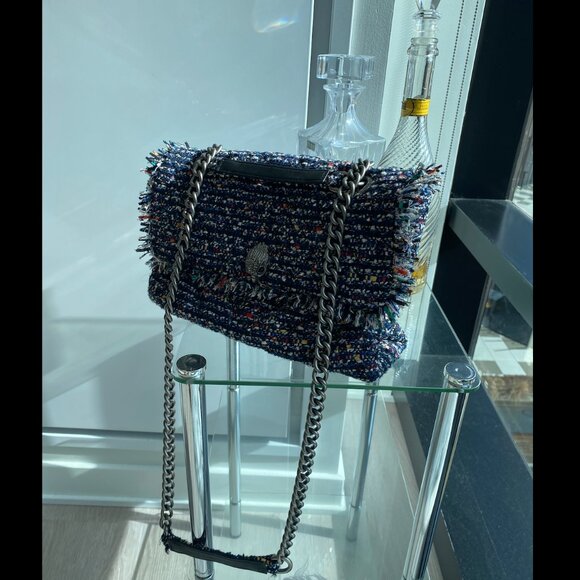 "It Girl" Kurt Geiger Tweed Shoulder Bag - Picture 2 of 3